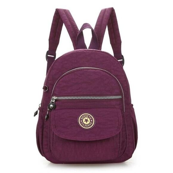 Women Nylon Backpack Purse Shoulder Rucksack Small Travel Bag Sling Bag Daily main image 6